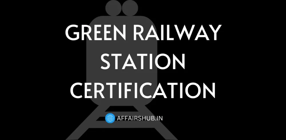 Green Railway Station Certification