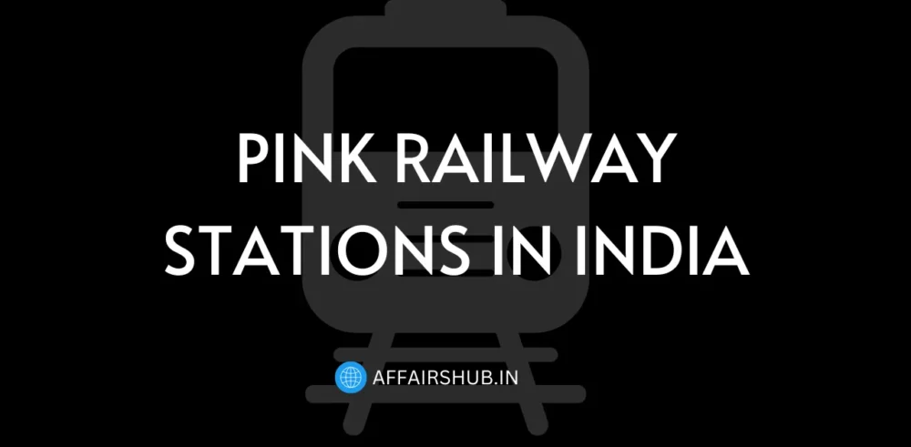 Pink Railway Stations in India