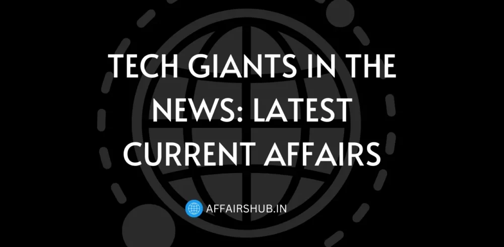 Tech Giants in the News