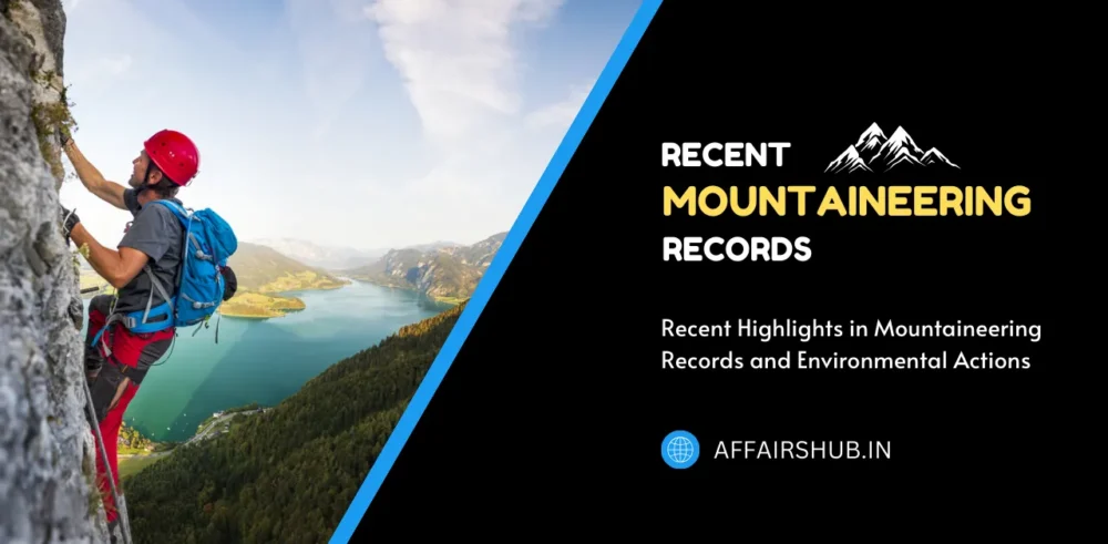 Recent Highlights in Mountaineering Records and Environmental Actions