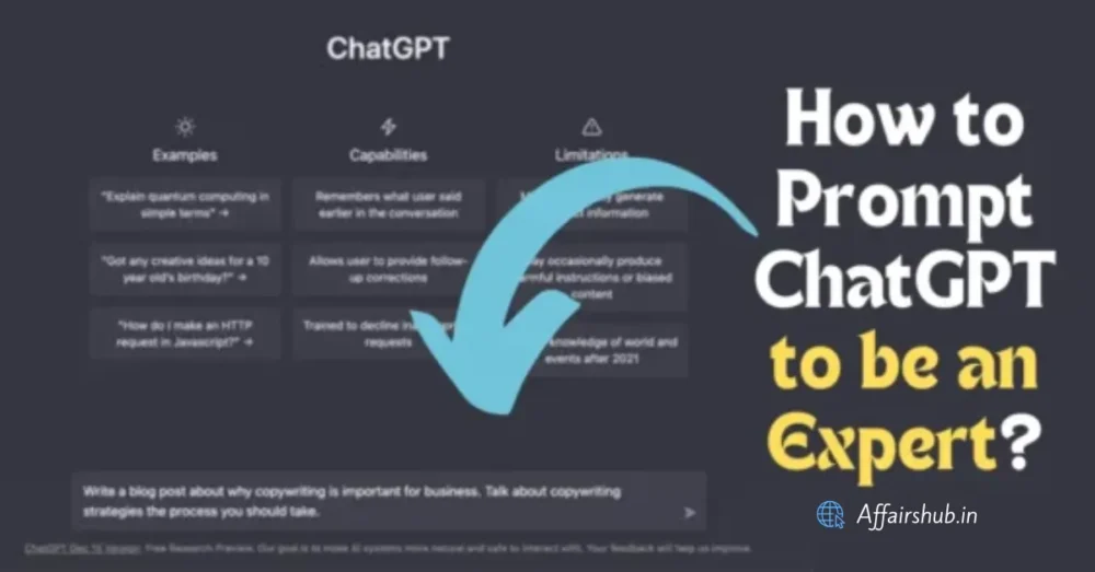 How to Prompt ChatGPT to be an Expert