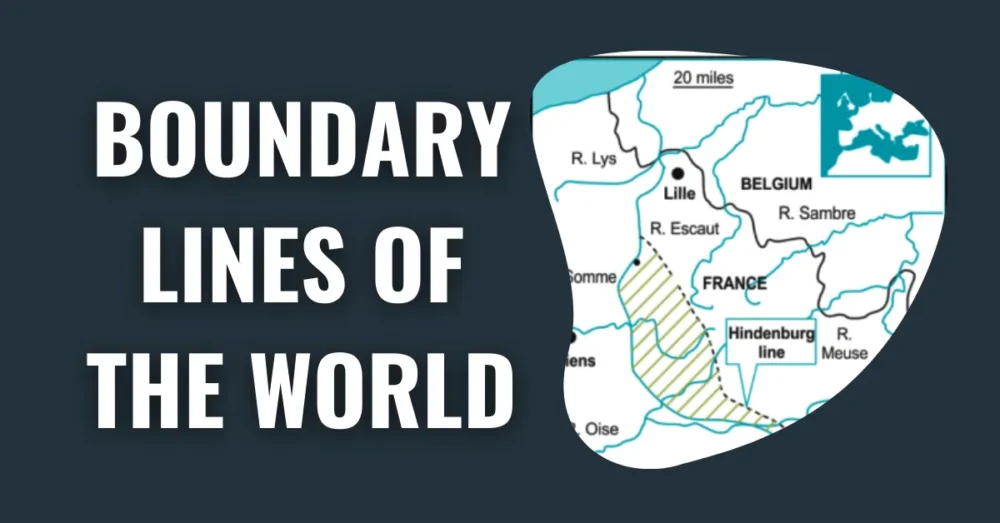 Important Boundary Lines of the World