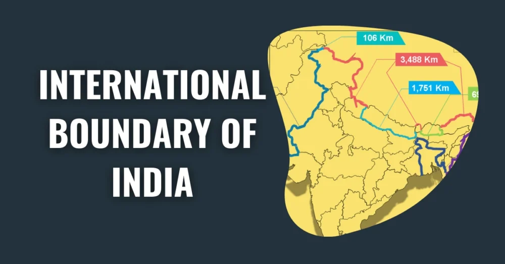 International Boundary of India